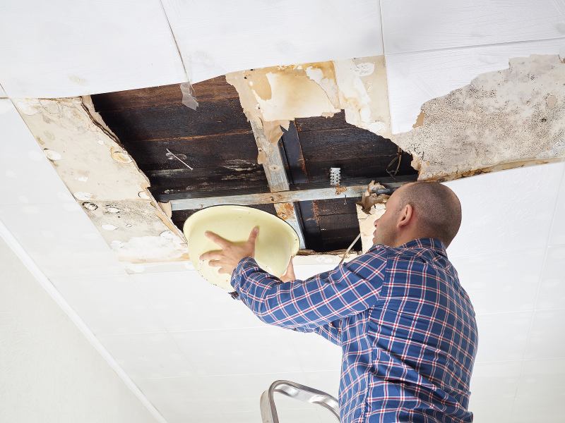 How to Repair a Water Damaged Ceiling